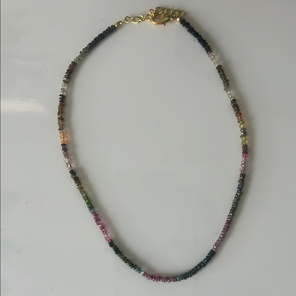 Green Tourmaline Necklace